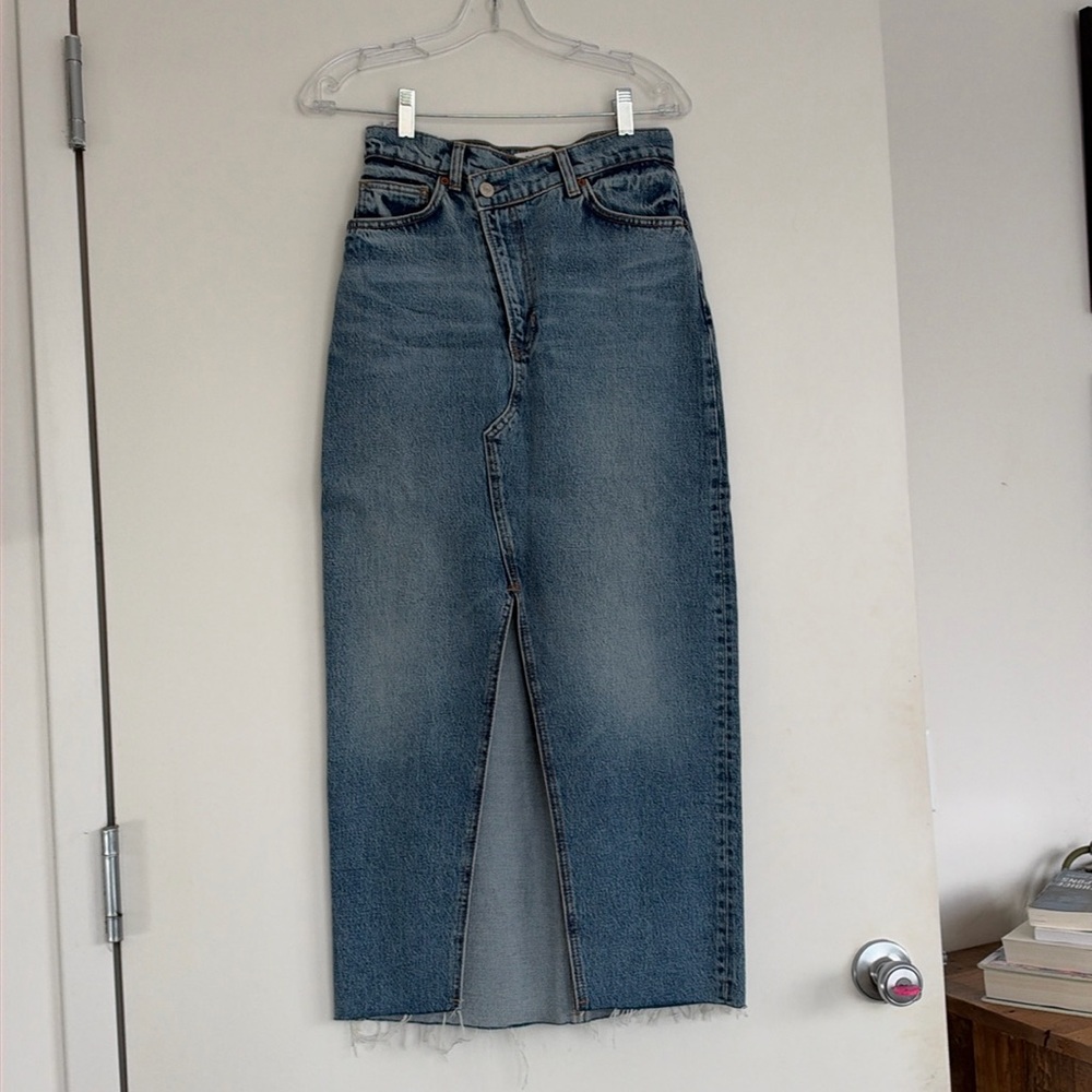 Reformation Denim Skirt